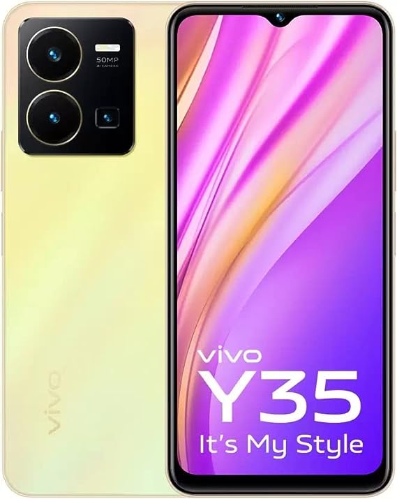 Blog image of Vivo Y35 (Dawn Gold, 128 GB) (8 GB RAM)