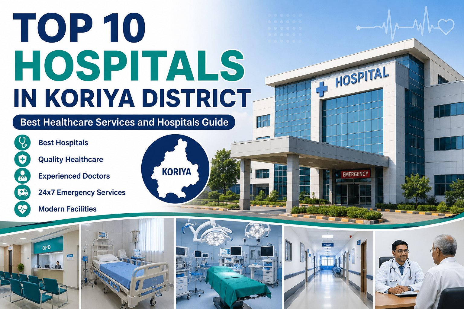 Top 10 Hospitals in Koriya District – Best Healthcare Services and Hospitals Guide