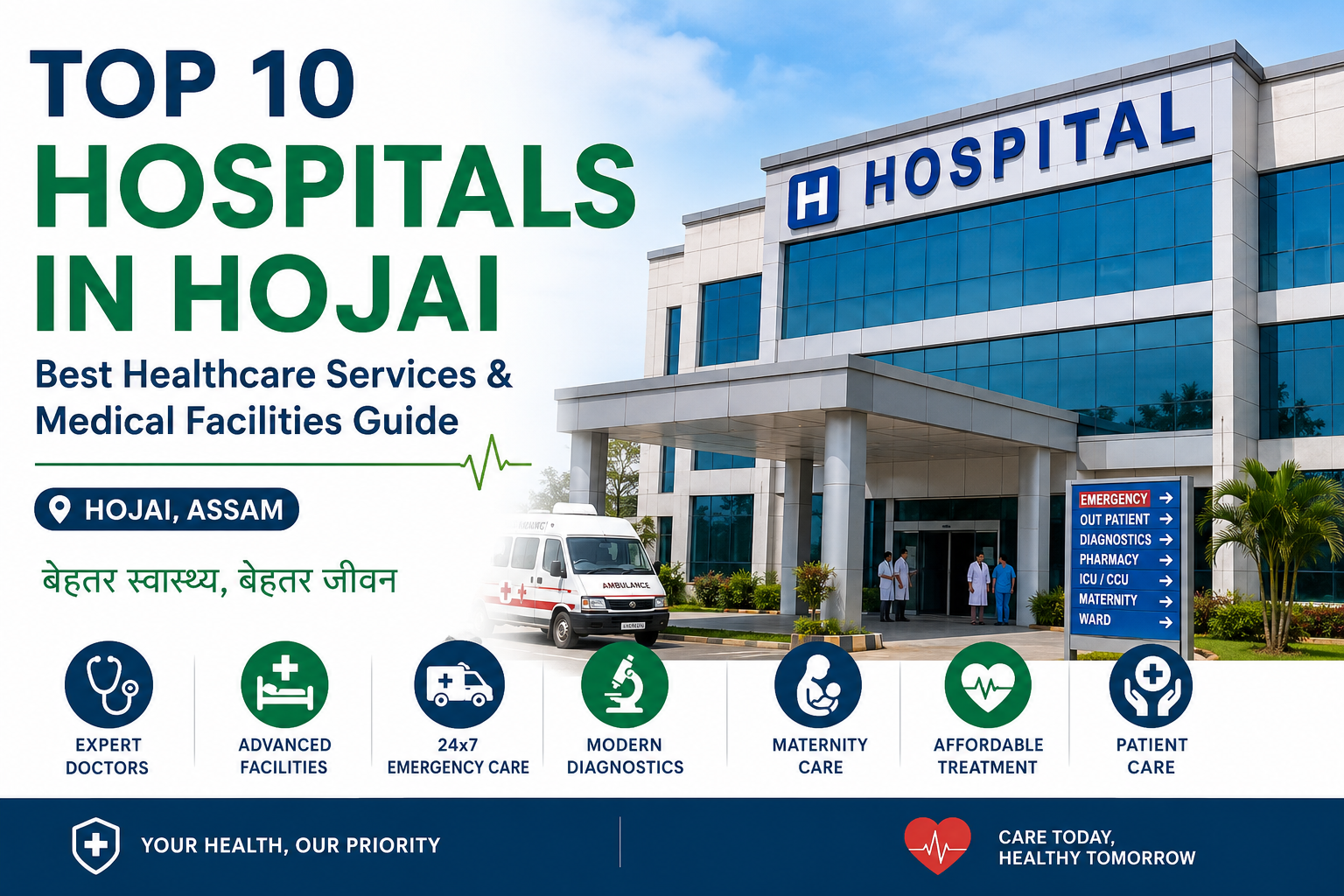 Top 10 Hospitals in Hojai – Best Healthcare Services & Medical Facilities Guide