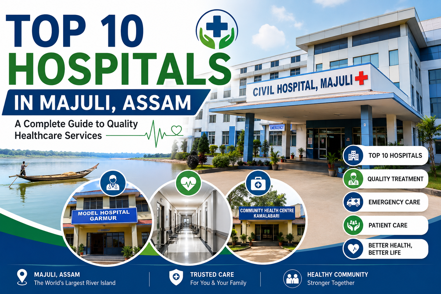 Your Complete Guide to the Top 10 Hospitals in Majuli for Quality Healthcare