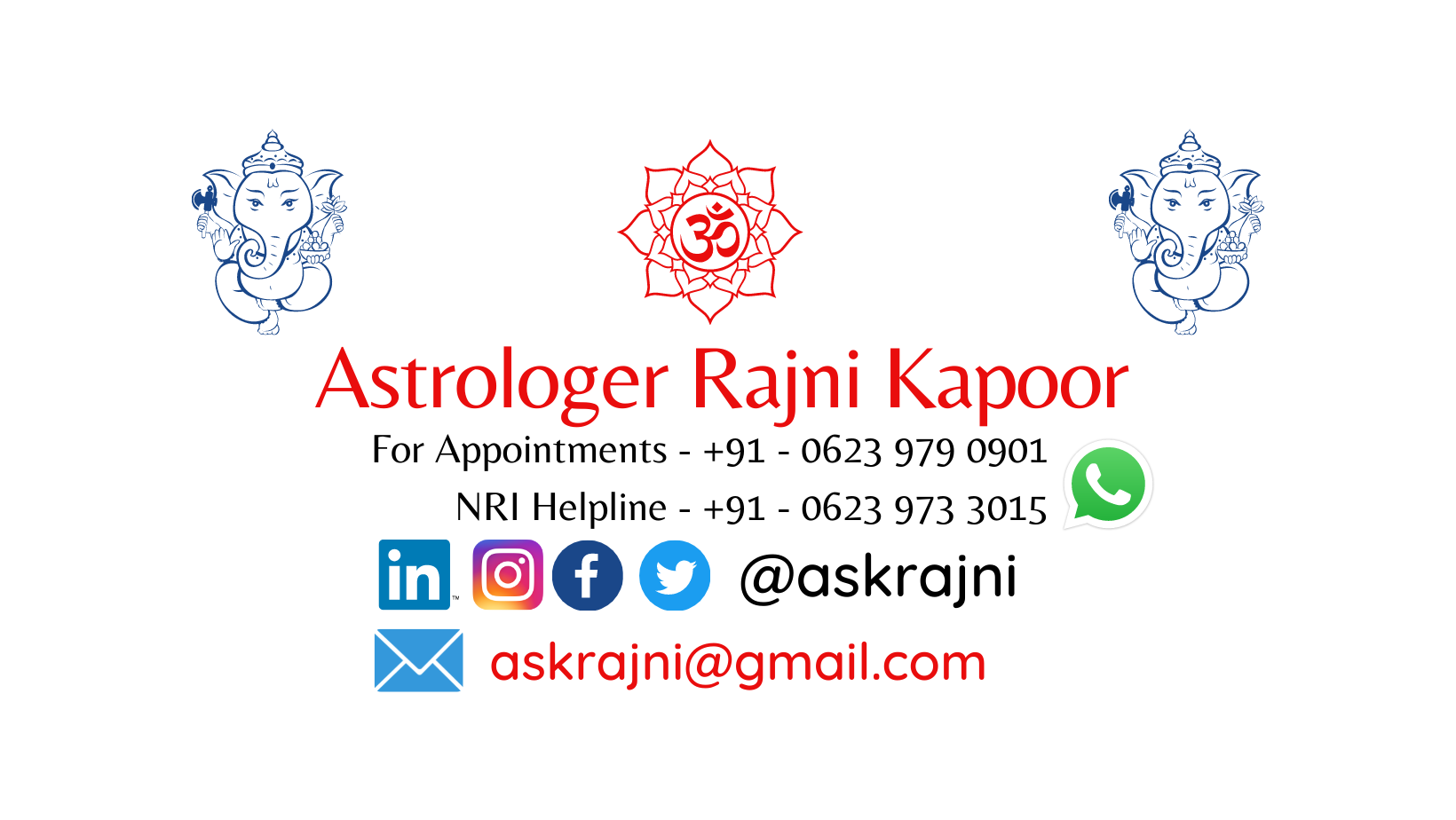 Business image of Astrologer Rajni Kapoor