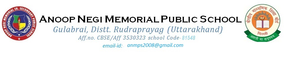 ANOOP NEGI MEMORIAL PUBLIC SCHOOL